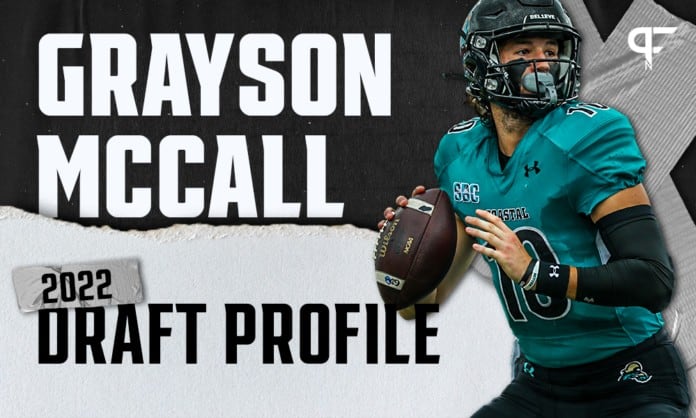 Coastal Carolina QB Grayson McCall NFL Draft Scouting Report