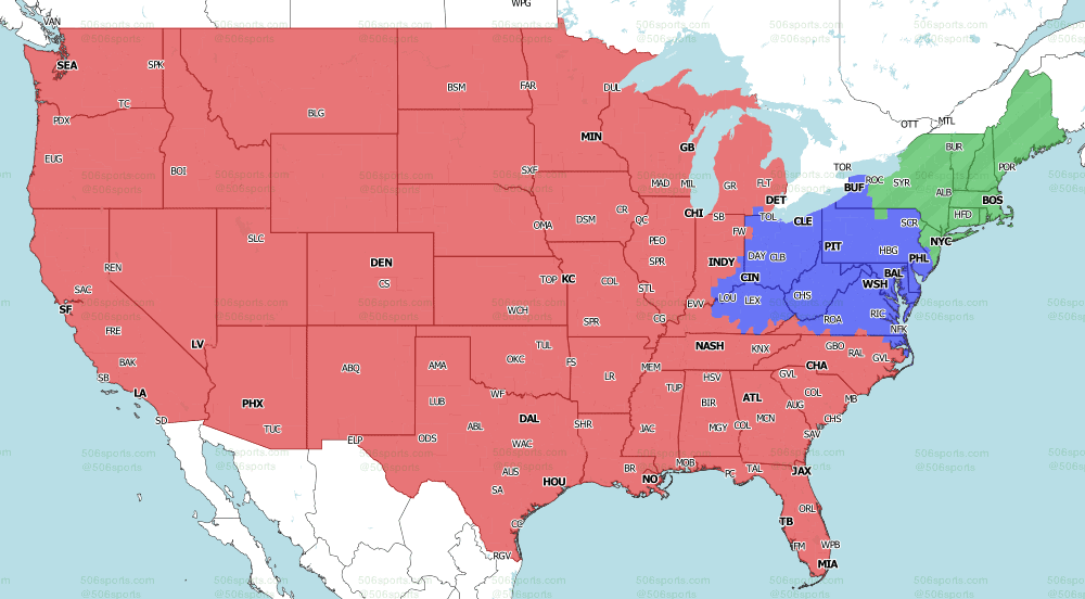 Packers vs. Texans coverage map: Where can NFL fans watch the Week 7 game  on TV?