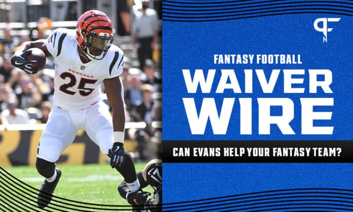 Chris Evans Waiver Wire Week 7: Fantasy outlook for Bengals RB