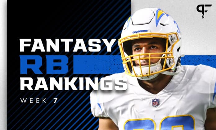 Fantasy RB Rankings Week 7: Six teams on a bye shake up the rankings