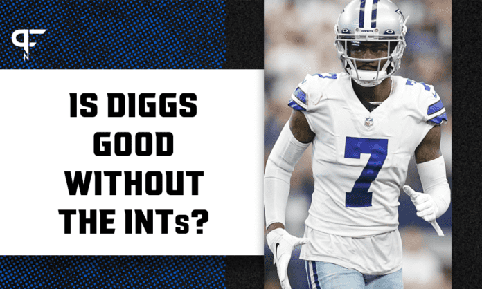 Could Trevon Diggs break the single-season NFL interception record in 2021?