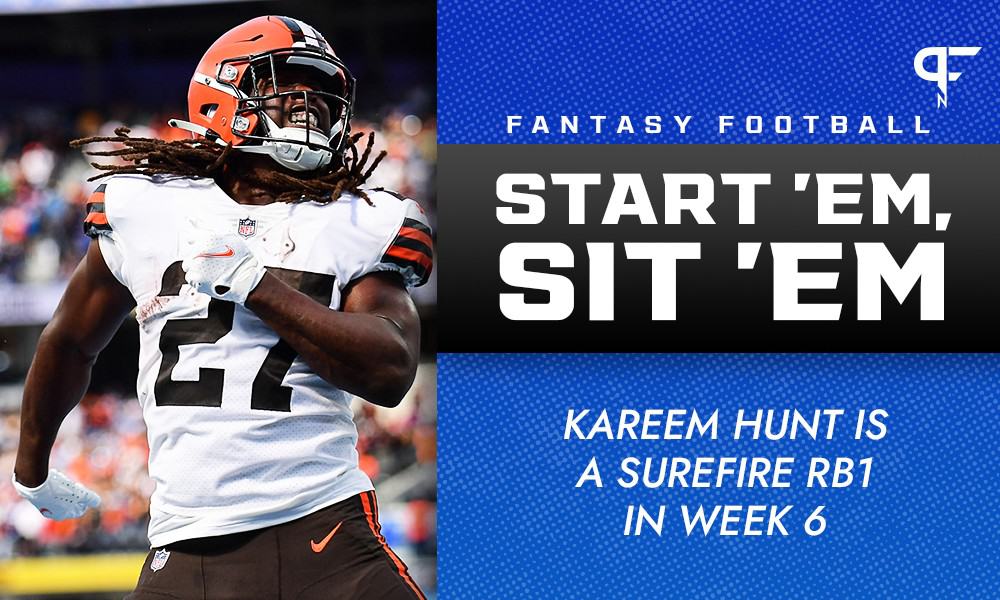 Kareem Hunt Fantasy Waiver Wire: Should I Pick Up the Free Agent RB This  Week?