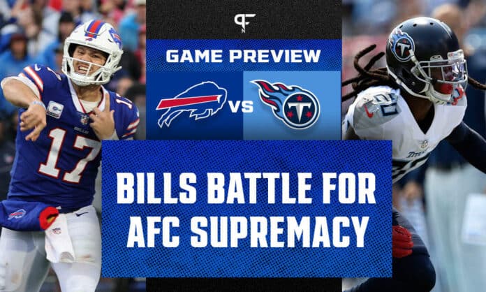 Buffalo Bills vs. Tennessee Titans: Matchups, prediction for battle of AFC  division leaders