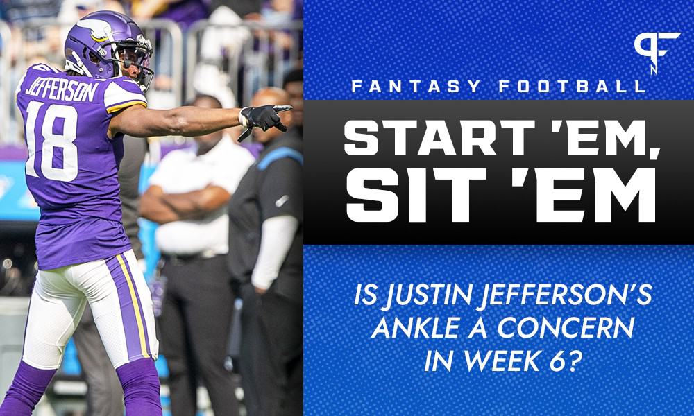 Justin Jefferson, Adam Thielen injury news: Vikings WRs ready to go for  Week 6 - DraftKings Network