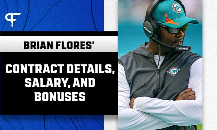 Brian Flores' contract details, salary, and bonuses | Miami Dolphins head coach