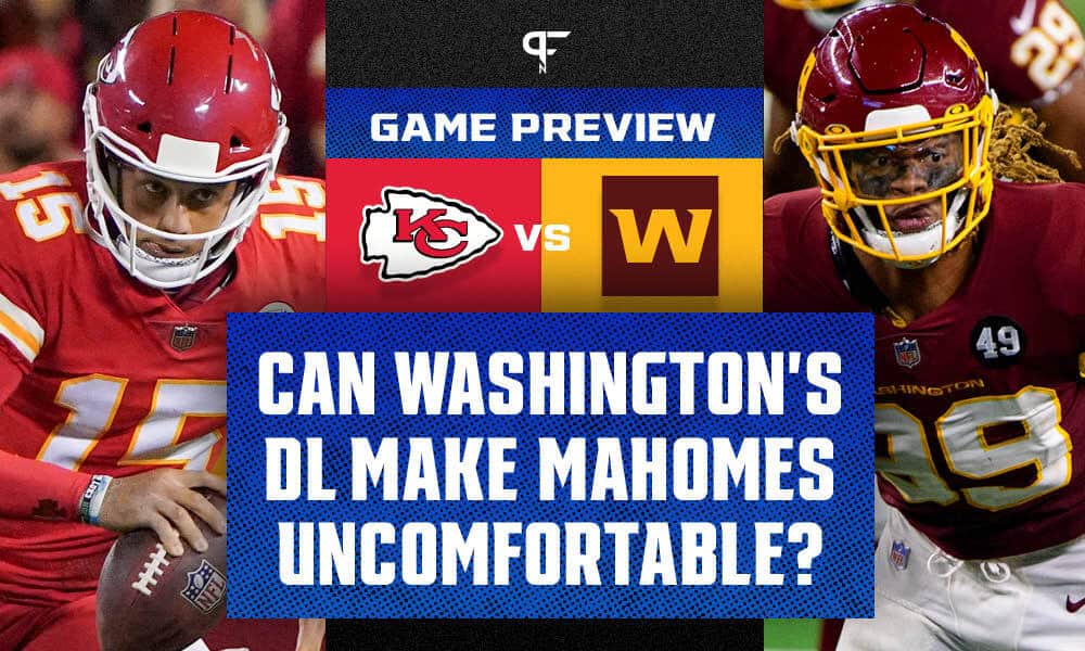 Kansas City Chiefs vs. Washington Football Team: Prediction, matchups for  two teams looking to right their sinking ships