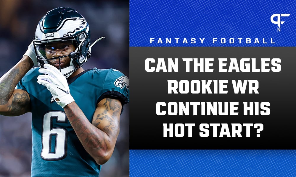 DeVonta Smith Start/Sit Week 6 Can the Eagles rookie WR continue his