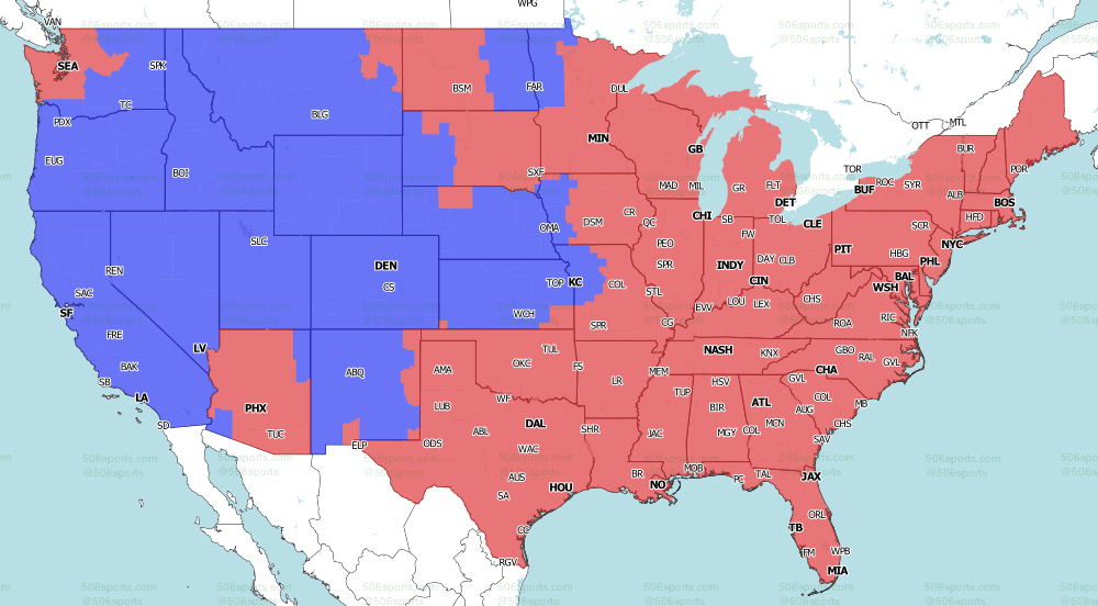 What NFL games are on TV today? Week 6 pro football schedule