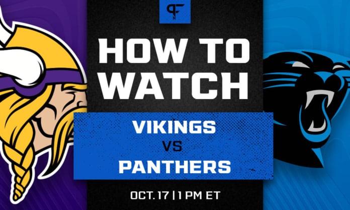 Carolina Panthers vs Minnesota Vikings free live stream, odds, TV