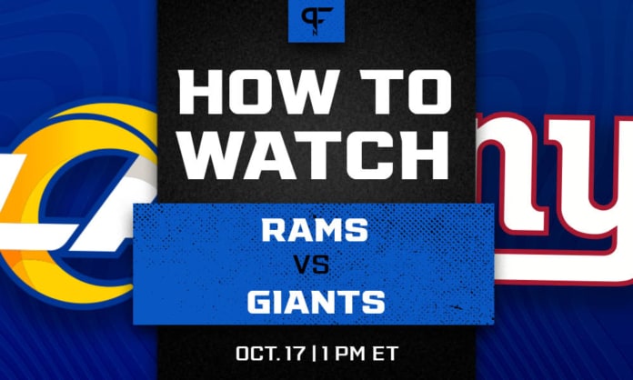 Giants at Rams: Game time, TV channel, radio, live stream, odds