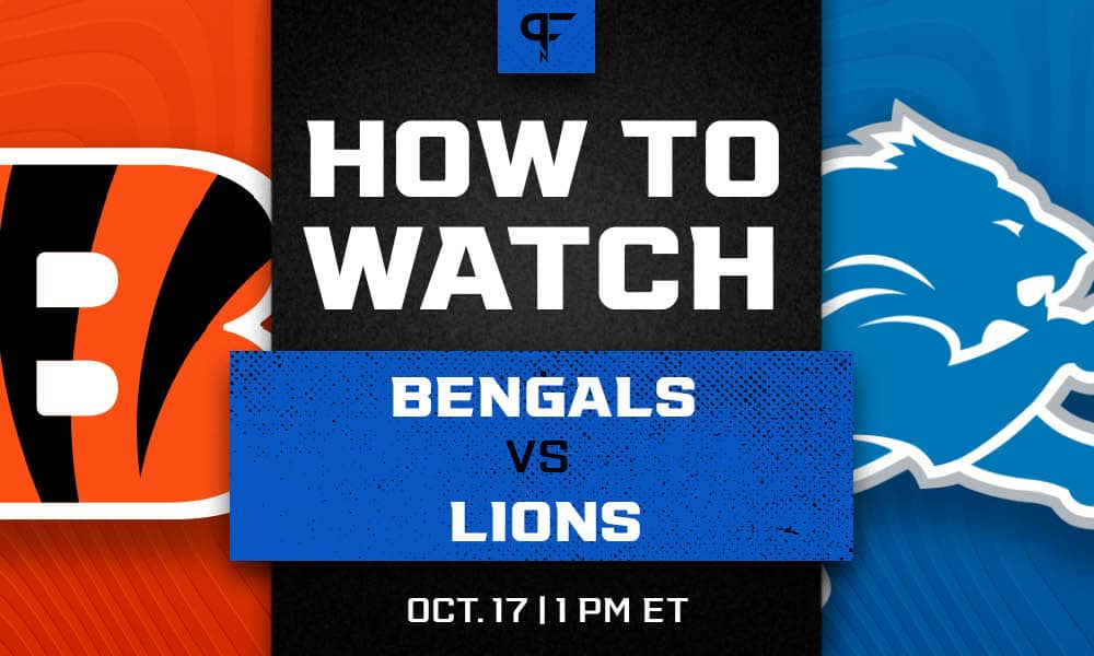 Lions vs. Bengals fantasy preview: Who to start, who to sit and sleepers to  watch in Week 6 