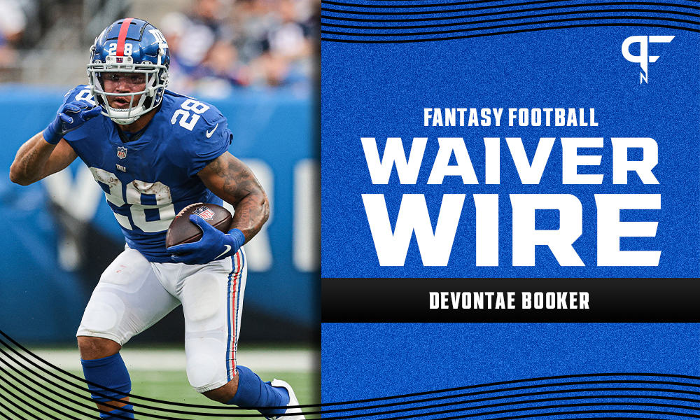 Devontae Booker Waiver Wire Week 6: Fantasy analysis for Giants RB