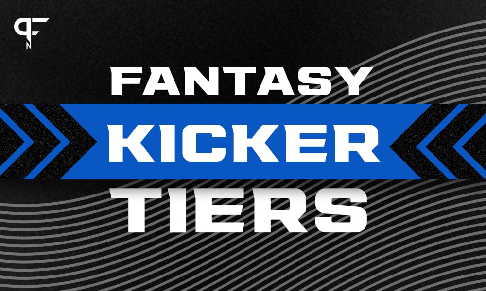 kicker tiers fantasy football