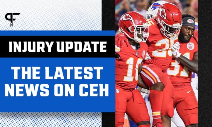 Clyde Edwards-Helaire news: Is Chiefs RB playing Sunday vs. Bengals, who is  starting? - DraftKings Network