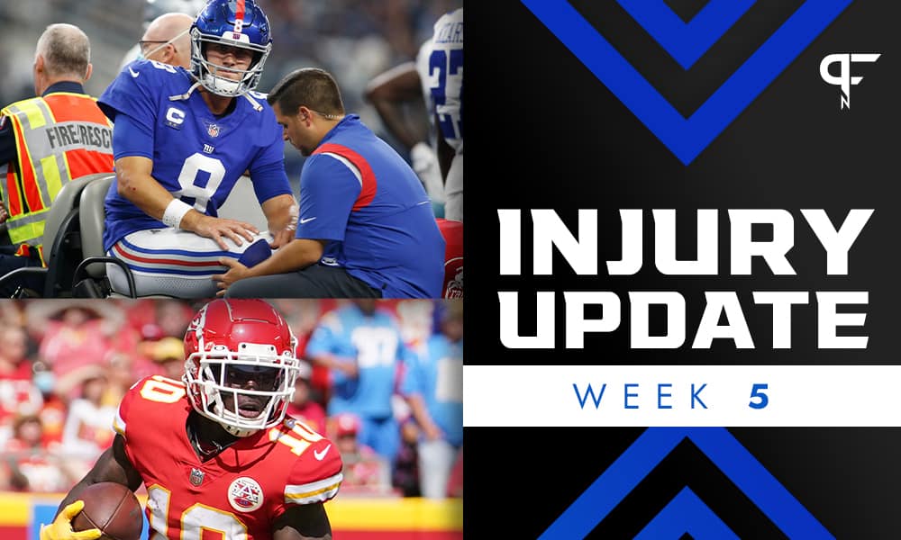 Week 5 NFL Injury Recap & Analysis: Saquon Barkley leaves with ankle  sprain, Clyde Edwards-Helaire likely to miss significant time with knee  injury, NFL News, Rankings and Statistics