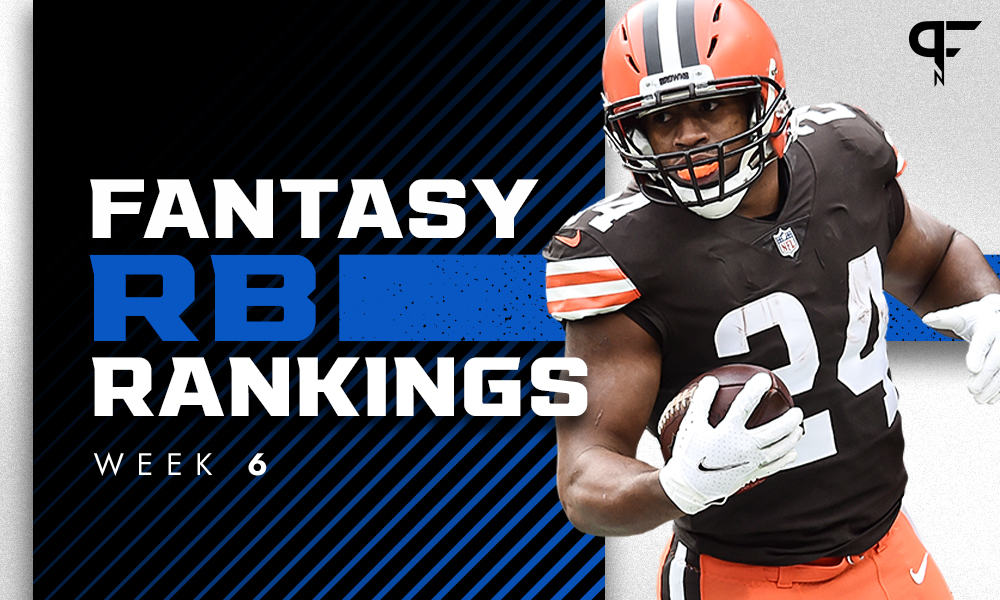 Fantasy RB Rankings Week 6: Najee Harris inside the top three