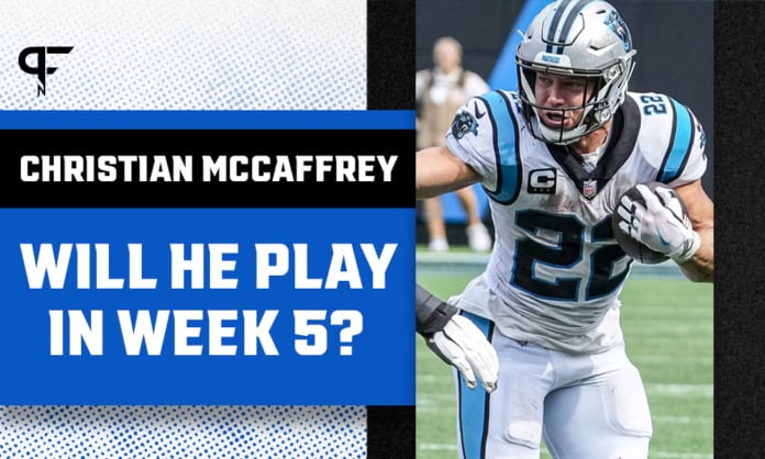Christian McCaffrey Start-Sit Week 5 - Panthers RB a must-start if healthy