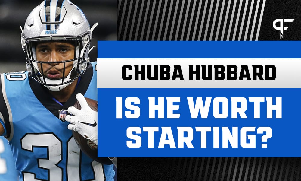 Chuba Hubbard just has to follow Mike Davis's lead