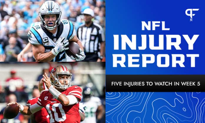 nfl injury report today