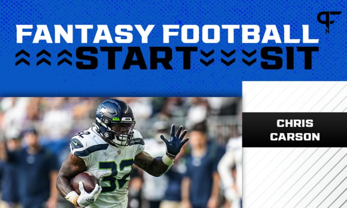 Chris Carson Start/Sit Week 5: Will he be hot or cold on Thursday night?