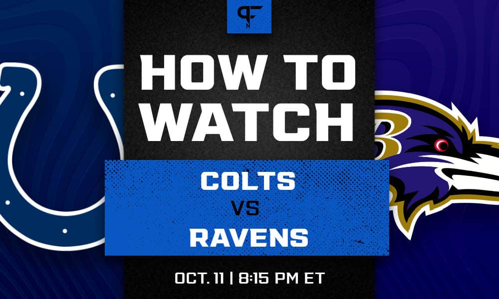 How to Watch the Indianapolis Colts vs. Baltimore Ravens - NFL: Week 3