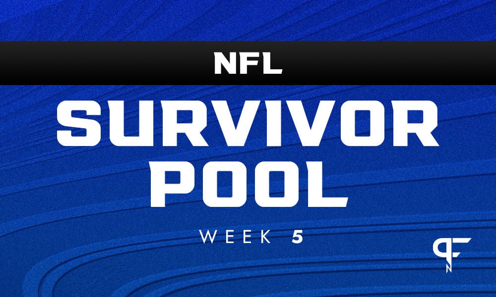 2022 NFL Weekly Survivor Pool: Week 5 Top Picks & Plays