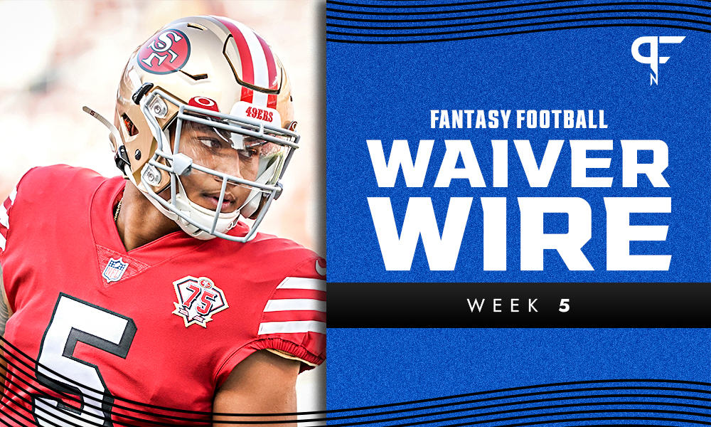 NFL Fantasy Football 2022: Week 5 Waiver Wire adds and rankings