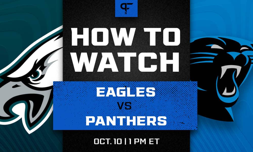 Eagles vs. Panthers live stream: How to watch Sunday's Week 5 NFL