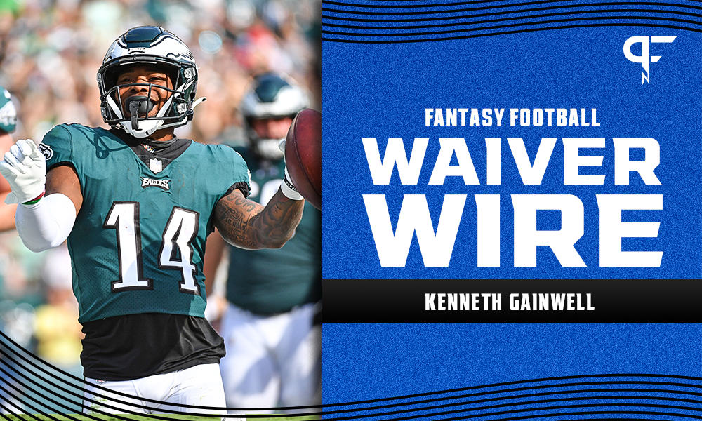 Kenneth Gainwell Waiver Wire Week 5: Fantasy analysis for Eagles RB :  r/fantasyfootball