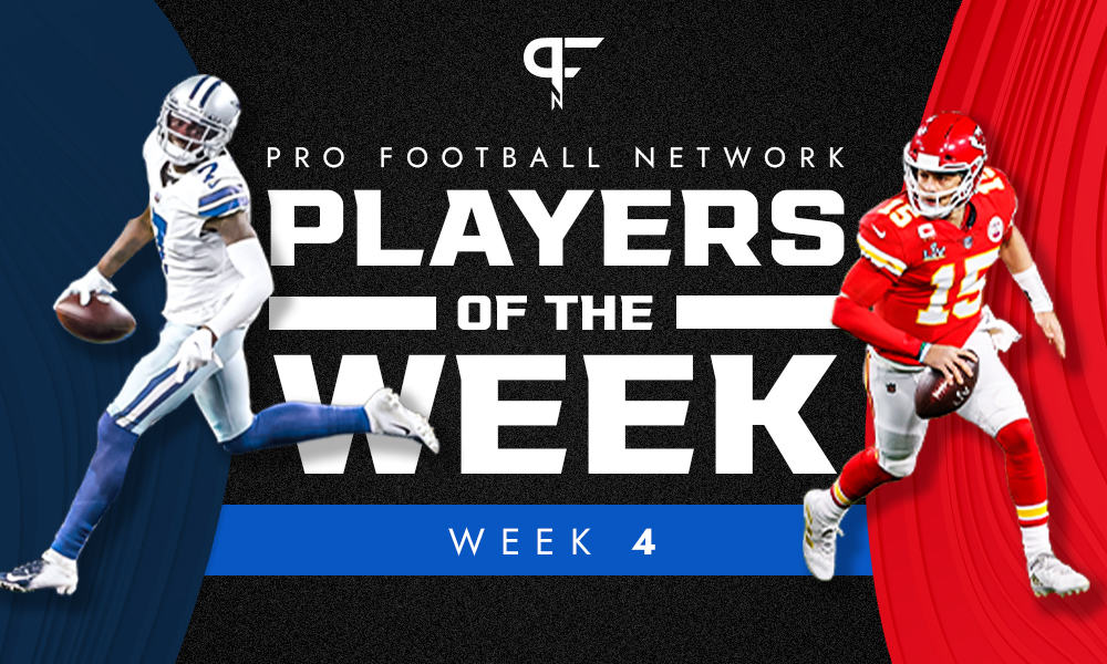 Chiefs' Patrick Mahomes named Week 4 AFC Offensive Player of the Week