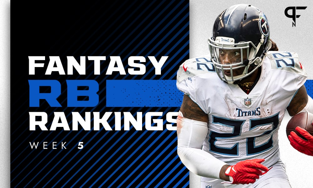 Fantasy RB Rankings Week 5: Can anyone knock off Derrick Henry