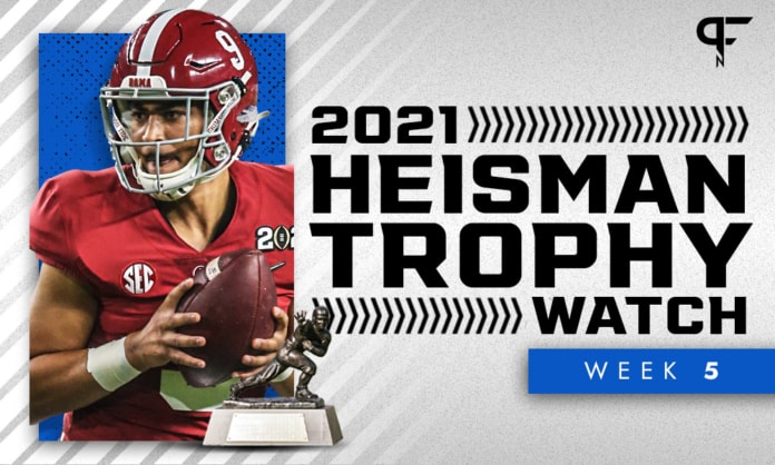 Heisman Trophy Odds: Does Bryce Young stand unopposed after Week 5?