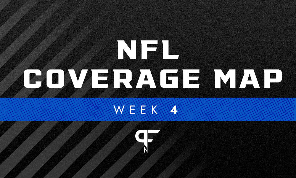NFL Week 4 coverage map: Full TV schedule for CBS, Fox regional