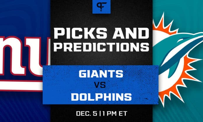 Giants vs. Dolphins odds, analysis and predictions for all Week 13 NFL games