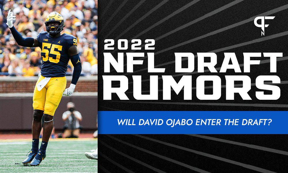 2022 NFL Draft Rumors: Will David Ojabo enter the draft?
