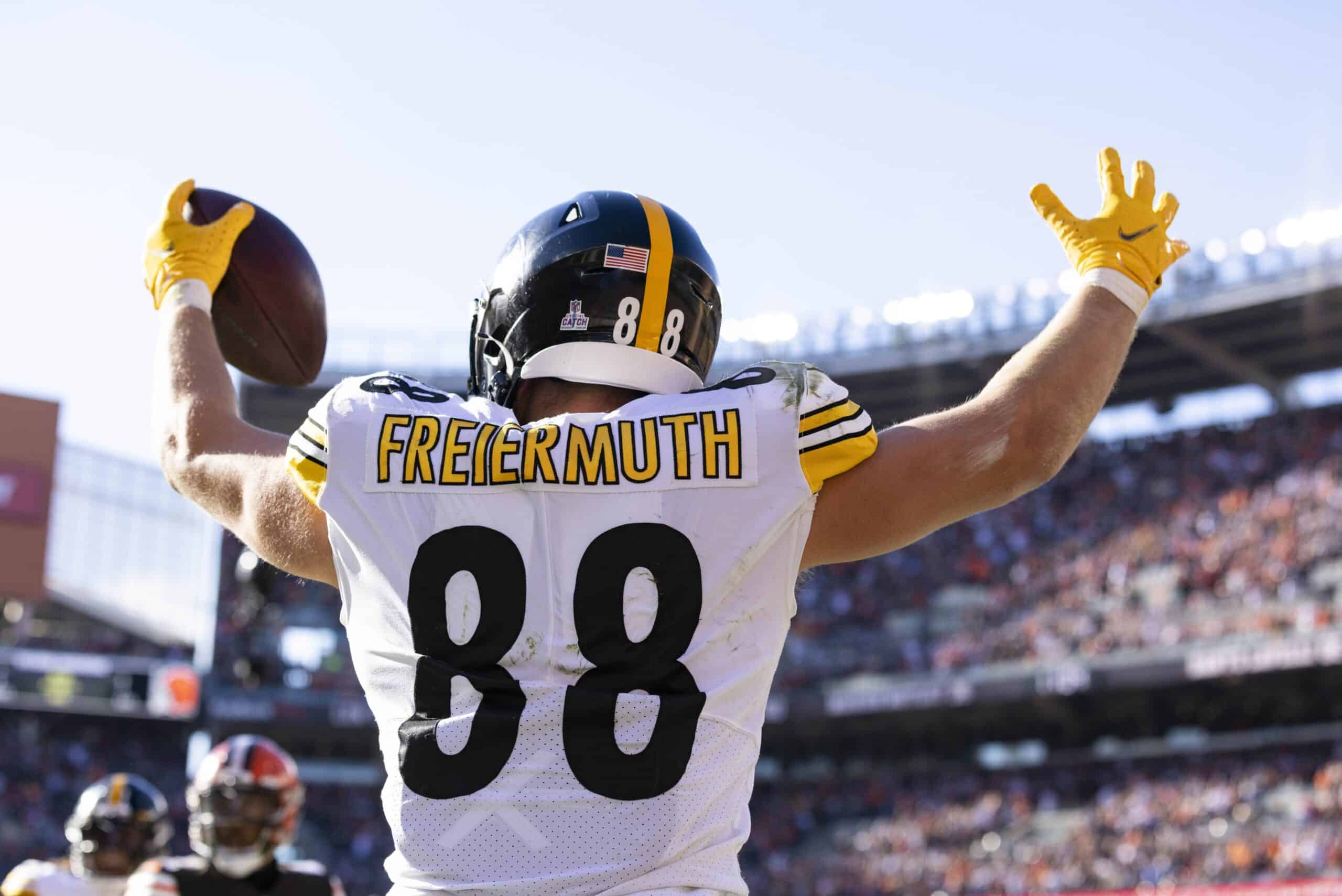 Madden 24 ratings: Steelers TE Pat Freiermuth ranks as No. 8