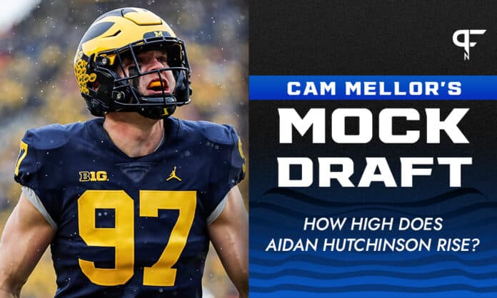 Aidan Hutchinson is a rising star in the 2022 NFL Draft