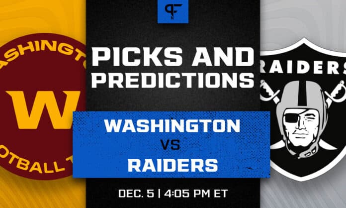 Washington Football Team vs Las Vegas Raiders Prediction, 12/5/2021 NFL  Picks, Best Bets and Tips Week 13