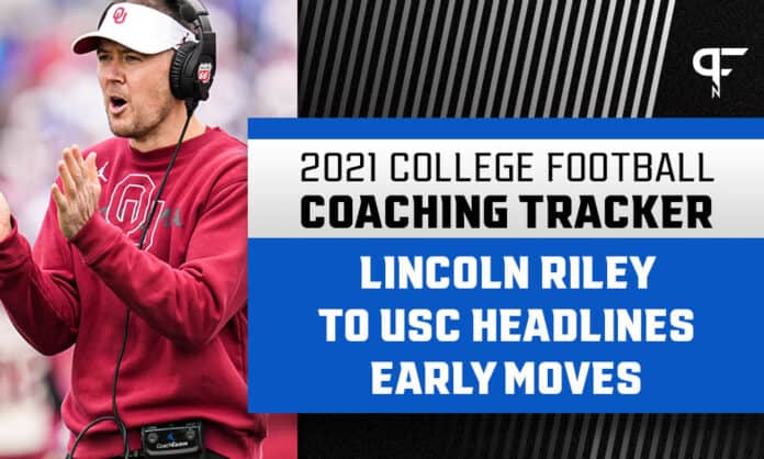 2021 College Football Coaching Carousel Tracker: Lincoln Riley to USC headlines early moves