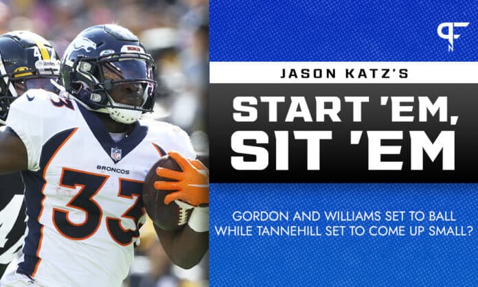 NFL Start 'Em, Sit 'Em Week 12: Melvin Gordon And Javonte Williams To ...