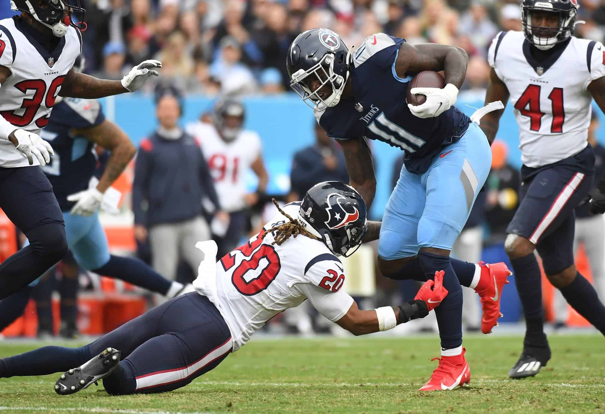 Houston Texans vs. Tennessee Titans injury report: Wednesday