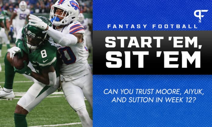 Fantasy football: Start-em, sit-em players for Week 12