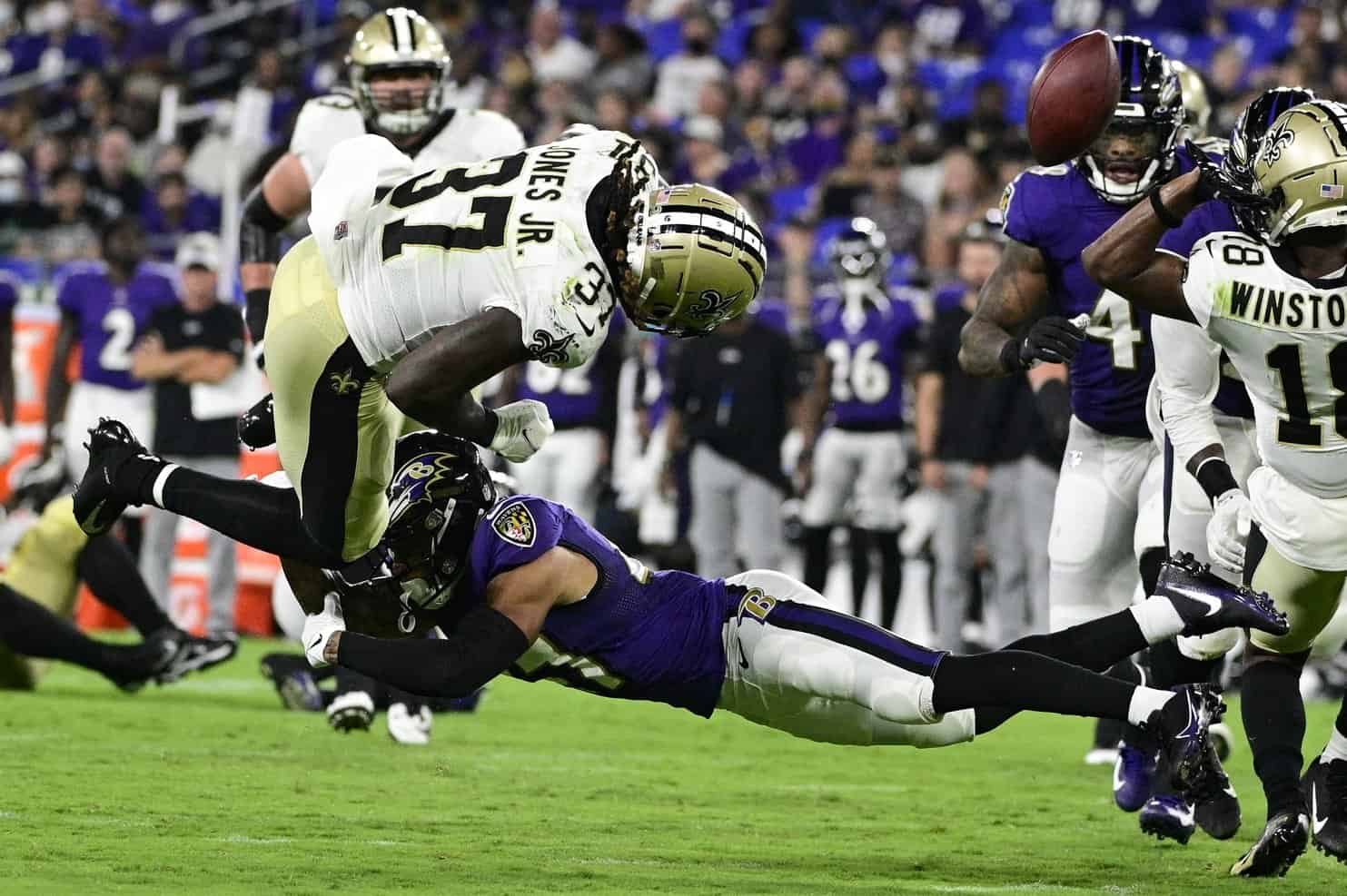 Alvin Kamara injury news: Saints RB officially out for Week 12 Thanksgiving  game vs. Bills - DraftKings Network