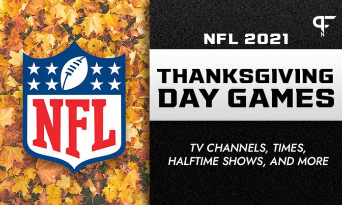nfl thanksgiving games channels
