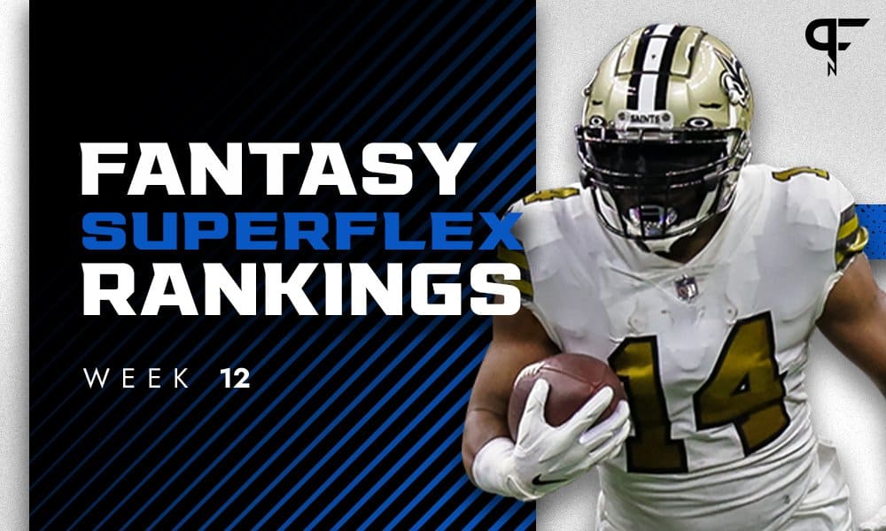 week 12 fantasy football rankings