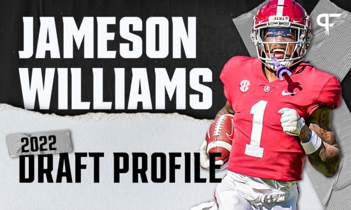 Jameson Williams, Alabama WR | NFL Draft Scouting Report
