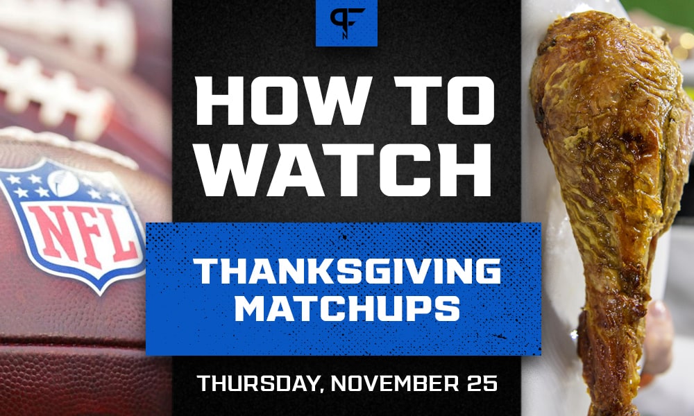 Thanksgiving NFL game schedule: Watch online, TV channels, start times -  Sports Illustrated