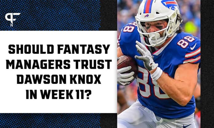 Should you select Dawson Knox in fantasy drafts?