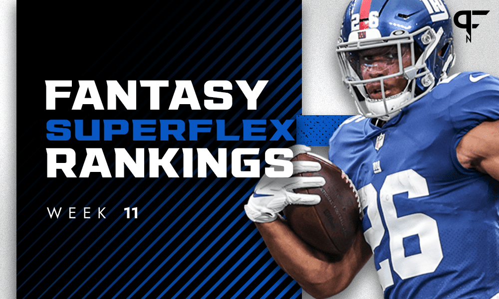 NFL Week 16 Fantasy Football Superflex Rankings