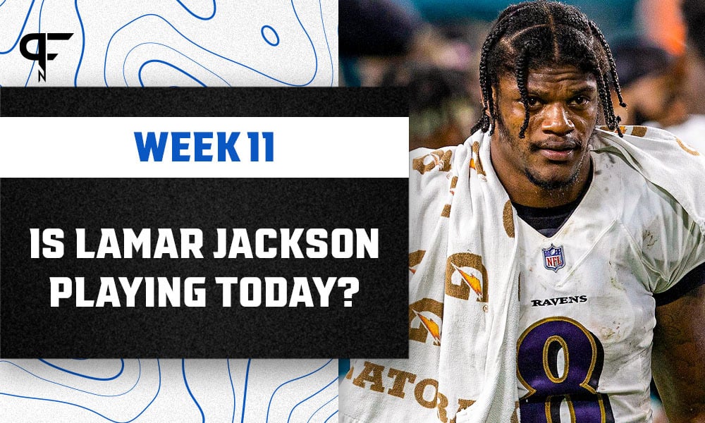 Lamar Jackson Returns to Practice After Illness, Prepares for Bears in Week  11